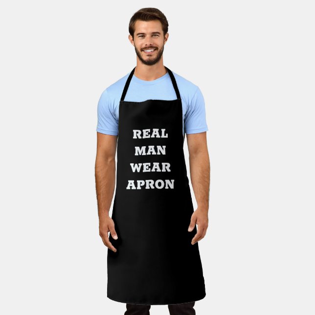 Delantal Hombre de verdad usa Apron (Gastado)