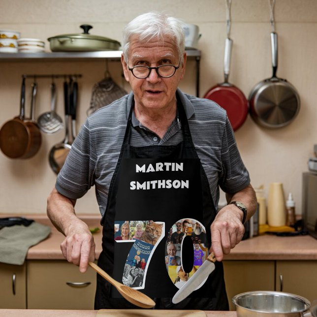 Delantal Hombres 70.ª cocina práctica 70 años de edad (Subido por el creador)