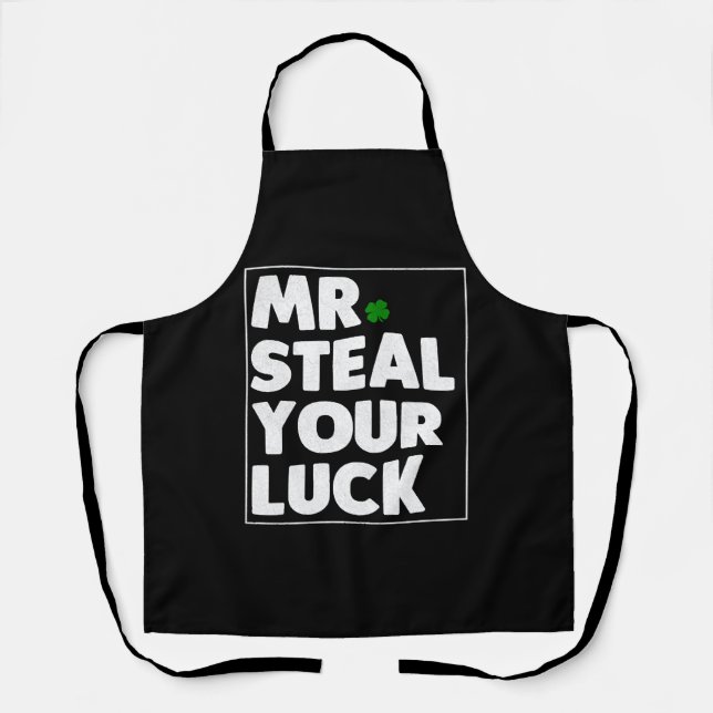 Delantal Hombres felices del Día de San Patricio (Anverso)