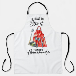 Delantal Homemade Sass