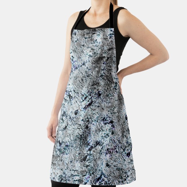 Delantal Hongo sucio de ensilado de carbono, imagen muy rús (in situ)