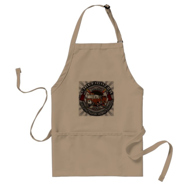 Delantal Honor Firefighter Apron (Frente)