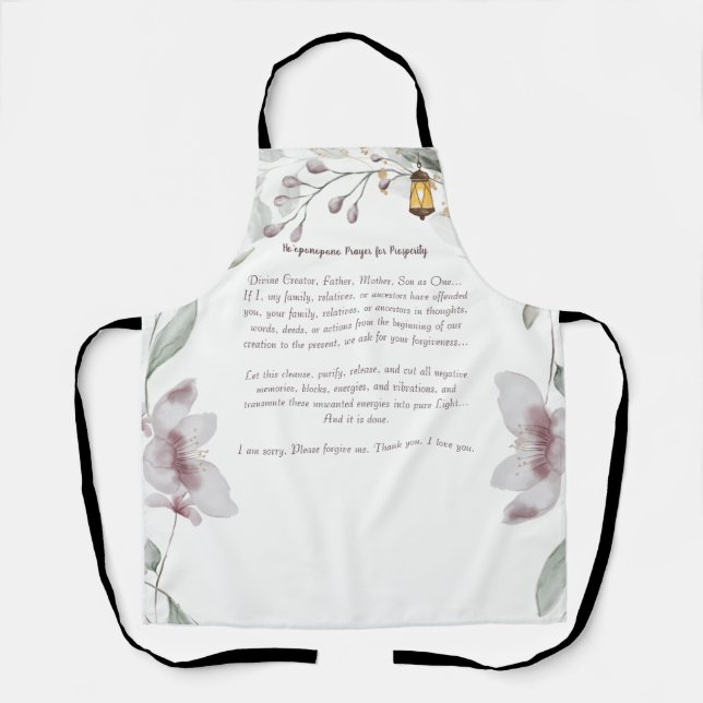 Delantal Ho'oponopono Prayer Mug (Anverso)