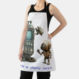 Delantal Hora de retirarse