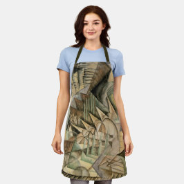 Delantal Hora punta, Nueva York por Max Weber, viejo cubism