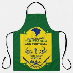 Delantal Horario de barbacoa de Churrasco brasileño