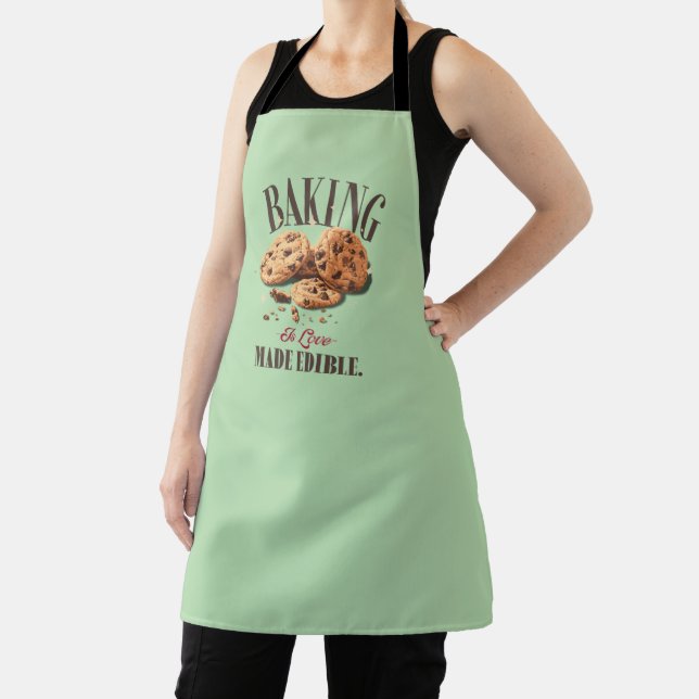 Delantal Hornear es Amor Hecho Comestible (in situ)