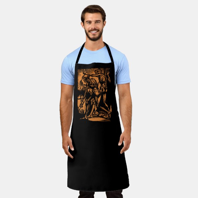 Delantal Horrores desconocidos de mineros muertos en Hallow (Gastado)