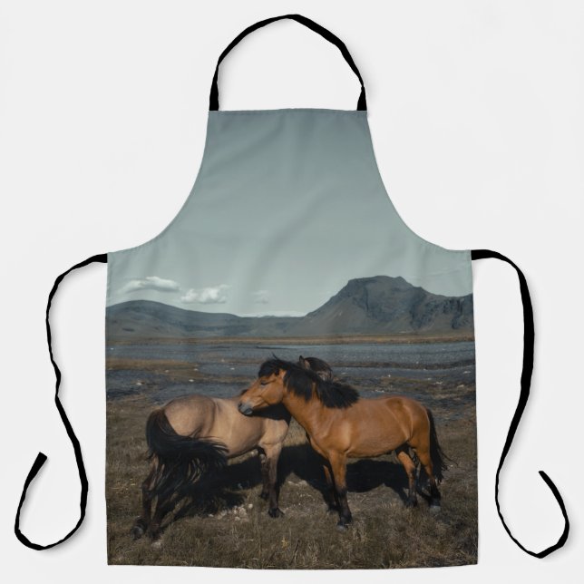 DELANTAL HORSE COUPLE (Anverso)