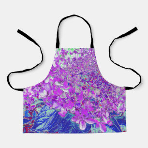Delantal Hortensia Limelight Morada y Azul Elegante