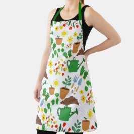 Delantal horticultura botánica amante de la planta de jardi