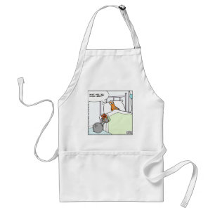 Delantal Hospital de Bolos Camisetas Divertidas Tarjetas Ta