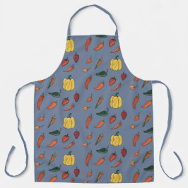 Delantal Hot Chili Peppers Apron