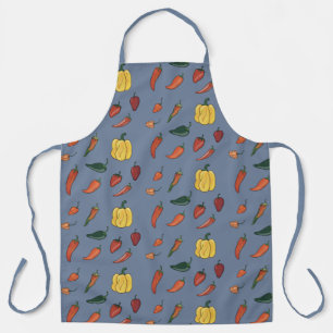 Delantal Hot Chili Peppers Apron