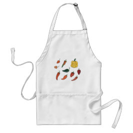 Delantal Hot Chili Peppers Apron