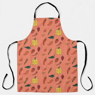 Delantal Hot Chili Peppers Apron
