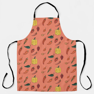 Delantal Hot Chili Peppers Apron