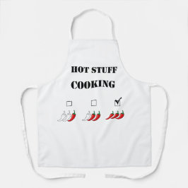 Delantal Hot stuff cooking