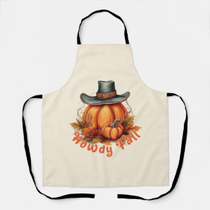 Delantal Howdy Fall - Rústicos Vibes otoñales