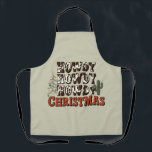 Delantal Howdy Howdy Navidades Familia Navidad Fiesta Regal<br><div class="desc">Howdy Howdy Navidades Familia Navidad Fiesta Regalo vacaciones familiares</div>