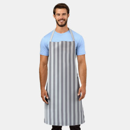 Delantal Huelga gris moderna Cocina en barbacoa Chef Apron