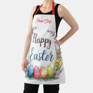 Delantal Huevos de Pascua Modernos Hermosa Colección