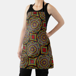 Delantal Huichol Mandala Apron