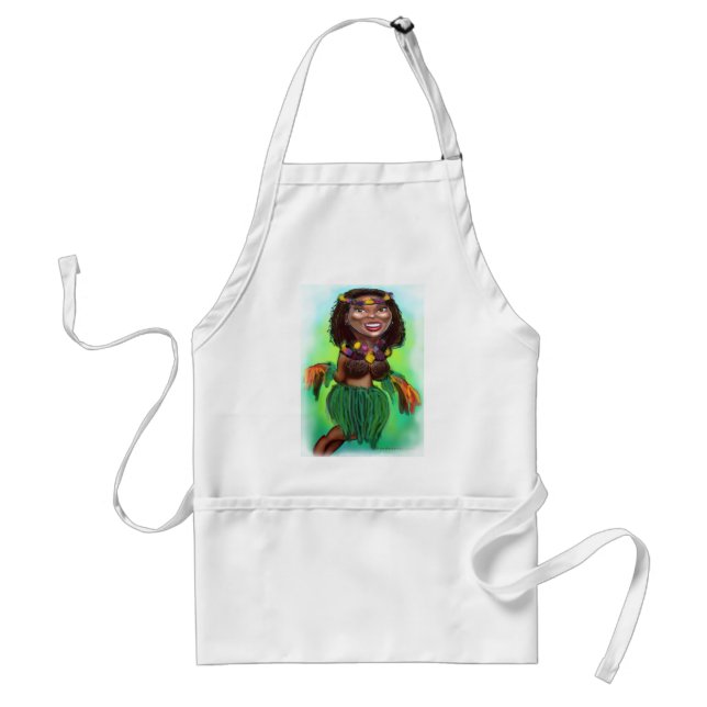 Delantal Hula Dancer (Frente)