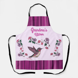 Delantal Hummingbird Apron