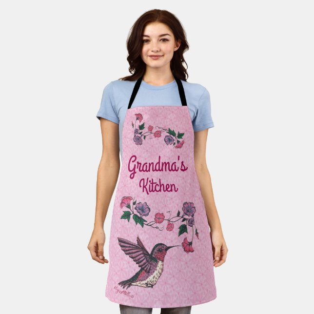 Delantal Hummingbird Apron (Gastado)