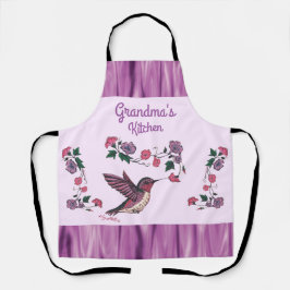Delantal Hummingbird Apron