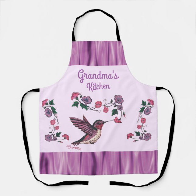 Delantal Hummingbird Apron (Anverso)