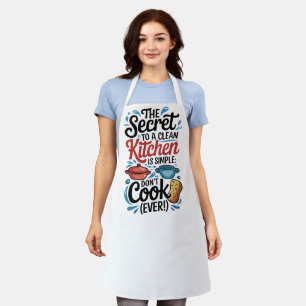Delantal Humor de cocina sarcástica divertida