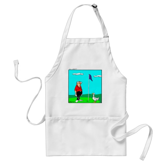 Delantal Humor divertido de golf Apron (Frente)