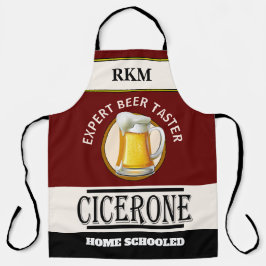 Delantal Humor Expert BEER Taster All-Over Print Apron