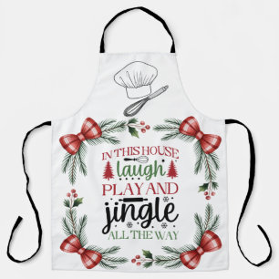 Delantal Humor Navideño 