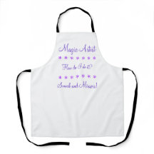 Humorístico artista aficionado Smock Apron