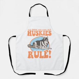 Delantal Husky Dog Owner Huskies