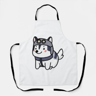 Delantal Husky Pilot Dog Lover Malamute