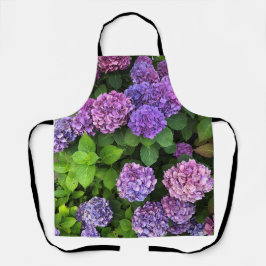 Delantal Hydrangea Apron