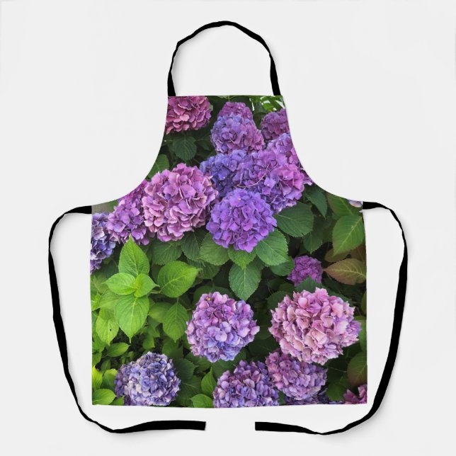 Delantal Hydrangea Apron (Anverso)