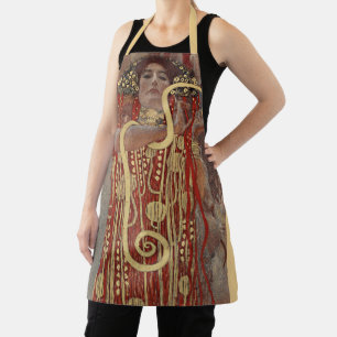 Delantal Hygieia por Gustav Klimt, Art Nouveau vintage