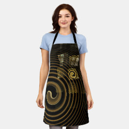 Delantal Hypnosis Resumen Art Apron