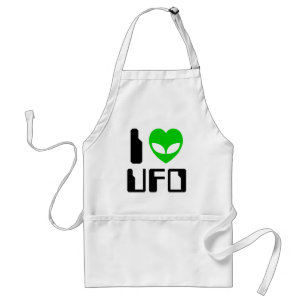 Delantal I Alien Heart UFO
