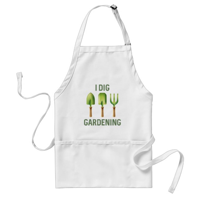 Delantal I Dig Gardening (Frente)