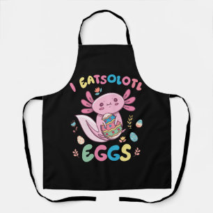Delantal I Eatsolotl Huevos Rabbit Axolotl Bunny Easter
