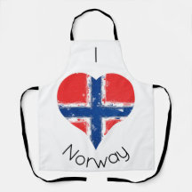 I Heart Noruega Bandera