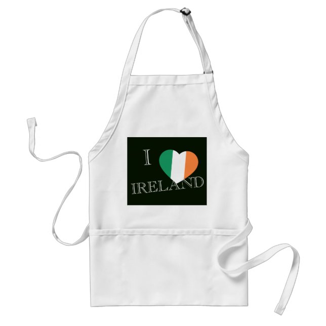 Delantal I Heartflag ireland aprcn (Frente)