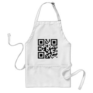 Delantal I❤NY -- QR Code