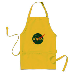 Delantal Icónico chef Apron de la NASA (amarillo sol)